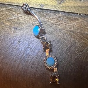 Dangle belly ring